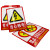 玛仕福  PVC墙贴 安全标识牌标志牌 消防标识 有电危险23.5×33cm