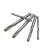 钨钢硬质合金钻头麻花钻不锈钢钢铁弹簧钢角铸铁专用金属麻花钻头 6.5mm（2支）