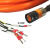 Beckhoff倍福ZK4704-0421/0401-2050伺服电机连接线动力线电缆线 橙 3M