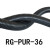 定制机器人波纹管PUR聚氨酯柔性电缆线管机械用动态抗磨柔性软管 RGPUR36(25米)