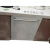 定制适用适用COLMO MAGIC套系CDFB212/315嵌入式洗碗机G53玻璃面板黑白FB3 白色