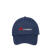 力慕夏季轻型安全帽透气防撞帽便携帽鸭舌短帽檐工作帽 五片藏蓝防护帽（网款）ABS 一顶价 