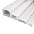 巨成云 PVC线槽 明装塑料江阴线槽 苏式型走线槽墙面线槽板 200*100mm 2米/根 1根价