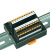 工业导轨式端子台多进多出直插式电线接线端子排快接头分线盒 2进20出 端子台HL-PBB-2-20-SP
