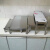 不锈钢支架子灶台架盖板厨房微波炉底座增高单层置物架 长40X宽45X高10厘米（加厚款）