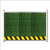 彩钢围挡道路施工临时围栏隔离护栏网建筑工地泡沫工程小草围挡板 1.8米高度，每米价格