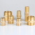FACEMINI JR-64 4分6分1寸1.2寸铜对丝 铜外丝 对丝 对接头双外丝直接 加厚加长 4分铜对丝（44克）