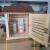 工地大气环境测温箱气象站百叶箱木质测温实验室专用小型户 百叶箱+干湿温度计