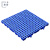 企金 防潮垫板 400*400*30mm 蓝色加厚圆孔防潮垫板塑胶地垫板可拼接塑料垫板1个 QJ-FC005