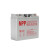 NPP耐普NPG12-17Ah铅酸免维护胶体蓄电池12V17AH储能型适用于通信机房设备UPS电源直流屏