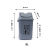 废物灰色生活垃圾桶小号污物摇盖桶黄色5L10L8L15L棉签桶 摇盖8L灰1个立式
