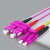 光纤跳线LC-LC-SC-FC-ST万兆多模双芯OM4光纤线40G尾纤工程电信级3/5/10米 LC-SC 多模双芯 OM4 50m