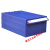 收纳盒零件工具柜物料塑料盒盒螺丝盒子分类零件盒件抽屉式，10 A4-1文件盒:外350*245*95灰壳