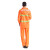 胜丽 BR2-102反光雨衣雨裤套装户外执勤服成人骑行双层加厚分体雨衣橘黄色XL码 1套装