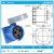 SINDR上海倍港IP67防水工业插头63A125A对接连接器3芯4线5孔三相大功率航空插座 125A3芯【直座】 230V