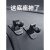 QGEY2022新款粘贴小米华为汽车导航手机支架吸盘底座汽车导航改装 透明3M胶