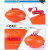 贝意品跟屁虫双气囊安全加厚游泳包游泳装备浮漂防溺水救生神器专用 S-605-橘色