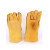 双层牛二层皮电焊手套 劳保手部防护工业手套 7天发货 本白色，红色，黄色 均码