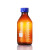 GL45蓝盖瓶玻璃丝口试剂瓶100/250/500/1000/2000mL 透明棕色螺口带刻度色谱流 1000mL 棕色 GL45