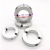 分离型固定环光轴固定环夹紧环夹轴器SCNPA限位环带螺丝夹紧环定制 分离型内径35MM(35*60*15) 单位毫米