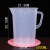 量杯带刻度量筒奶茶店用具工具专用塑料大计量杯带盖5000毫升 5000毫升 可装10斤