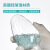 锥形厚种子瓶125ml250ml500ml玻璃样品瓶鸡心瓶展示瓶配胶塞 尖头500mL 1套(含橡胶塞)