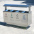 迪恩斯（DEANS）户外不锈钢垃圾桶室外四分类环卫果皮箱物业小区商用垃圾箱 