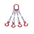 京棣工品 吊索具 钢丝绳吊索具 起重工具钢缆钢索吊具 单位/条 15mm2T6M 