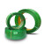 打包机手工用绿色包装 PET塑钢带钢塑带自动热熔1608型打包带带绳 宽16mm厚1.0mm(1400米)20kg