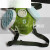 鹿色301-XK型自吸式防尘口罩防颗粒物面具可配滤纸唐丰 唐丰单罐防毒面罩