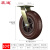 震迪重型轮子PU材质脚轮手推车转向轮DW695承重150kg 10寸万向轮