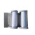 鸣固 ZJ4080磁吸门帘PVC空调帘磁铁透明自吸帘商场保温隔断免打孔 灰色 2.0厚度赠配重 宽40cm*2.3米高  