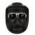 扬笙福自动变光电焊面罩电焊眼镜电焊防护面屏头戴式氩弧焊焊工电焊帽烧 BX-5黑色面罩+灰色眼镜1副