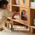 源氏木语儿童家具儿童书柜 全实木组合简约书房家用储物柜玩具收纳柜落地靠墙柜子