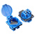IP54欧标户外防水插座 16A户外充电桩插座 德式发电机防水插座 IFDES50SCWF 蓝色