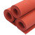 寻程  硅胶发泡板垫 耐高温 海绵板 密封板 红色烫金版 单位 :张 1米*1米*8mm厚 
