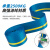SHANDUAO 五点式安全带 高空作业安全绳双钩国标套装 全身式保险带AD9041 单大钩1.8米