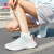乔丹（QIAODAN）跑步鞋女2024夏季透气网面缓震轻便运动鞋女鞋BM22240220 乔丹白/冰霜粉  38