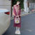 FORMRCRA裙子套装两件套 气质秋洋气新款2023早春女装微胖盐系轻熟奶系穿 单件连衣裙 S（建议80-90斤）