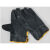 头层牛皮电焊耐高温防烫长短款柔软耐磨焊工焊接隔热劳保防护手套 深色5双 XL