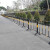 铁马护栏公路市政施工移动式围挡道路临时隔离栏杆工程安全防护警 55斤重黑底黄膜带铁板