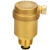 定制自动排气阀暖气片黄铜空调管道立式放气阀自来水管道空调议价 1寸/DN25自动排气阀