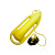 水上运动救生浮标鱼雷浮漂加厚跟屁漂浮浮筒救援筒虫救生罐 单人黄色款 高质CE认证