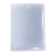 联嘉 透明背胶标签袋 PVC标签卡套自粘物料卡软胶标识套 竖款6X8厘米(100个价)