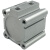 SMC气缸CQ2A/CDQ2A80-5-10-15-20-25-30-35-40-45-50DZ/D CQ不带磁CDQ带磁