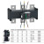 原装法国施耐德电气LRD48热继电器 热过载保护 电流可调 一开一闭信号输出LC1D115-630用 LRD480C 51~81A