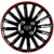 新飞度改装件汽车轮毂盖锋范轮胎钢圈套哥瑞车轮装饰罩轮箍壳15寸 15寸-5083磨砂黑(4只价格)-G82(gjo 2代3代4代飞度 锋范 哥瑞15寸-A12