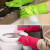 CT施达丁腈手套 无味加厚耐用防滑防水家务手套 厨房洗碗洗衣乳胶橡胶手套绿色大码10双TM-RG 6097L/G（10）