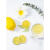 妙普乐仿真柠檬片摄影水果ins北欧风简约创意时尚DIY装饰展示道具食品美 2片绿柠檬片