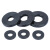 汐茨 8.8级 10.9级黑色高强度加厚垫片圆型加大模具压板车床垫圈 M22（外55厚8）精车+热处理车制 